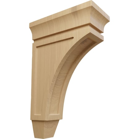 Ekena Millwork 4 1/2"W x 9"D x 14"H Large Lucan Wood Corbel, Cherry CORW05X09X14LUCH